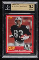 Willie Gault (#83 Visible as Jersey Number) [BGS 9.5 GEM MINT]