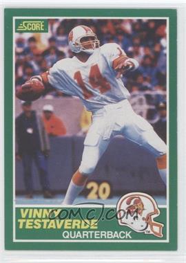 1989 Score - [Base] #224 - Vinny Testaverde