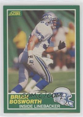 1989 Score - [Base] #239 - Brian Bosworth