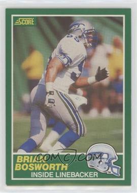 1989 Score - [Base] #239 - Brian Bosworth