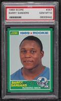 Barry Sanders [PSA 10 GEM MT]