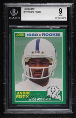 1989 Score - [Base] #272 - Andre Rison [BGS 9 MINT]