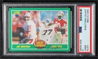 Joe Montana, Jerry Rice [PSA 9 MINT]