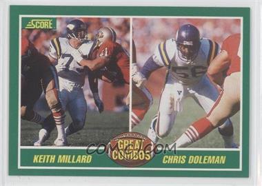 1989 Score - [Base] #282 - Keith Millard, Chris Doleman