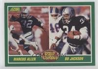 Marcus Allen, Bo Jackson