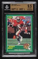 Jerry Rice [BGS 9.5 GEM MINT]