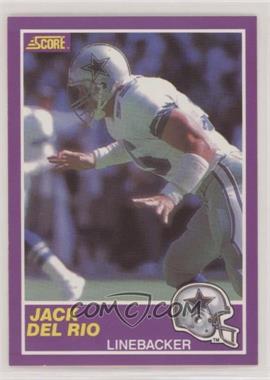 1989 Score Supplemental - [Base] #351S - Jack Del Rio
