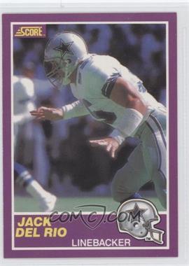 1989 Score Supplemental - [Base] #351S - Jack Del Rio