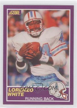 1989 Score Supplemental - [Base] #366S - Lorenzo White