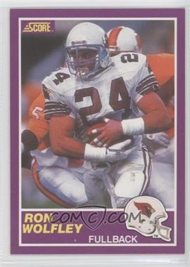 1989 Score Supplemental - [Base] #375S - Ron Wolfley