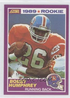 1989 Score Supplemental - [Base] #421S - Bobby Humphrey