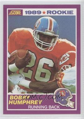 1989 Score Supplemental - [Base] #421S - Bobby Humphrey
