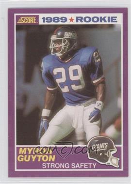 1989 Score Supplemental - [Base] #422S - Myron Guyton