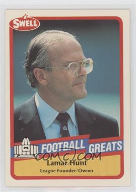 1989 Swell Football Greats - [Base] #40 - Lamar Hunt