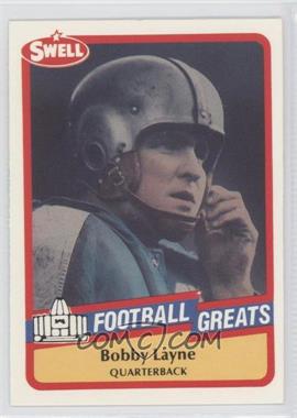 1989 Swell Football Greats - [Base] #68 - Bobby Layne