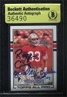 Roger Craig [BAS Beckett Auth Sticker]