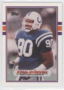 1989 Topps Traded - [Base] #39T - Ezra Johnson