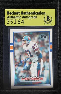 1989 Topps Traded - [Base] #52T - Steve Atwater [BAS Authentic]