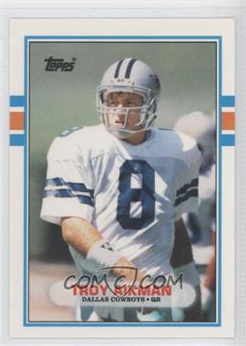 1989 Topps Traded - [Base] #70T - Troy Aikman