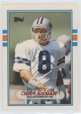 1989 Topps Traded - [Base] #70T - Troy Aikman