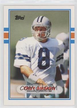 1989 Topps Traded - [Base] #70T - Troy Aikman