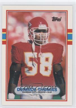 1989 Topps Traded - [Base] #90T - Derrick Thomas