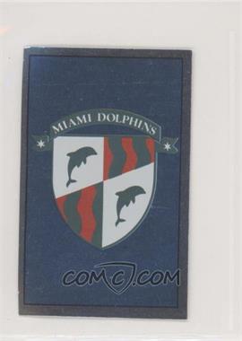 1990-91 Panini Album Stickers - [Base] - UK "American Football" #107 - Miami Dolphins