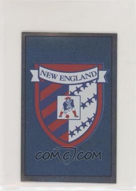 1990-91 Panini Album Stickers - [Base] - UK "American Football" #128 - New England Patriots