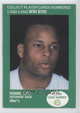 1990 BP NFL Players Match 2 Trading Card Game - [Base] #6.3 - Ronnie Lott