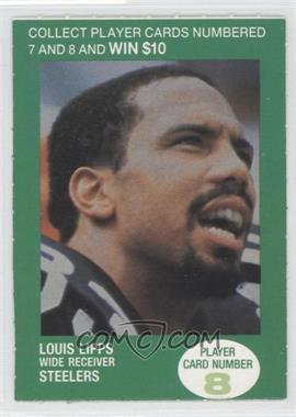 1990 BP NFL Players Match 2 Trading Card Game - [Base] #8.4 - Louis Lipps