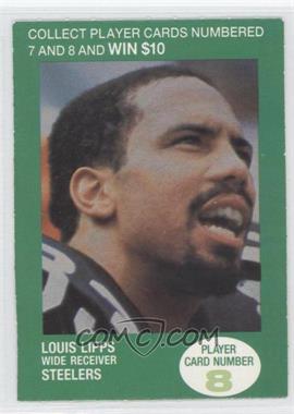 1990 BP NFL Players Match 2 Trading Card Game - [Base] #8.4 - Louis Lipps