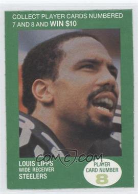 1990 BP NFL Players Match 2 Trading Card Game - [Base] #8.4 - Louis Lipps