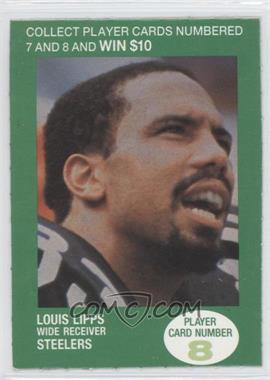 1990 BP NFL Players Match 2 Trading Card Game - [Base] #8.4 - Louis Lipps