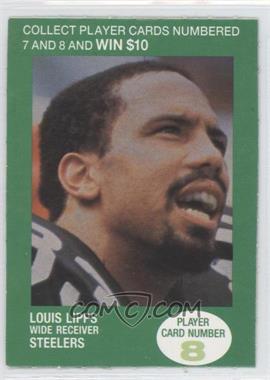 1990 BP NFL Players Match 2 Trading Card Game - [Base] #8.4 - Louis Lipps