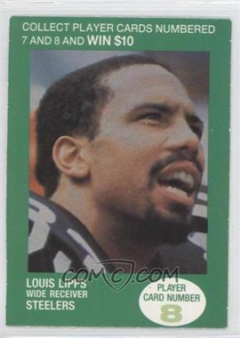 1990 BP NFL Players Match 2 Trading Card Game - [Base] #8.4 - Louis Lipps