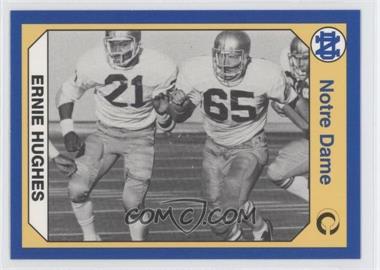 1990 Collegiate Collection University of Notre Dame - [Base] #135 - Ernie Hughes