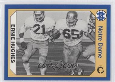 1990 Collegiate Collection University of Notre Dame - [Base] #135 - Ernie Hughes