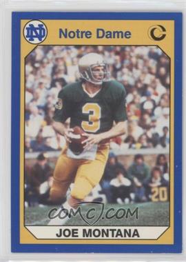 1990 Collegiate Collection University of Notre Dame - [Base] #40 - Joe Montana