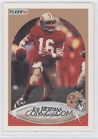 Joe Montana (Headings TD'S and YDS are correctly listed)