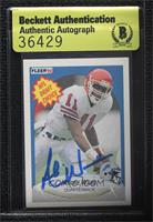 Andre Ware [BAS Beckett Auth Sticker]