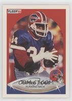 Thurman Thomas (AFC Logo on Back Not Aligned with Blue)