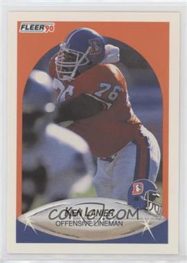 1990 Fleer - [Base] #27 - Ken Lanier