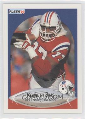 1990 Fleer - [Base] #327 - Kenneth Sims