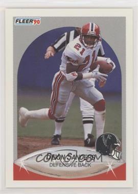 1990 Fleer - [Base] #382 - Deion Sanders