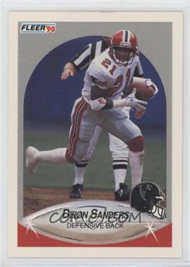 1990 Fleer - [Base] #382 - Deion Sanders