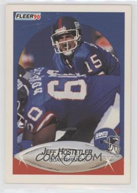 1990 Fleer - [Base] #67 - Jeff Hostetler