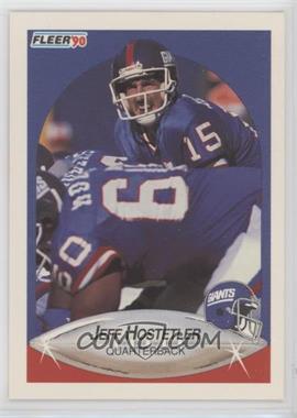 1990 Fleer - [Base] #67 - Jeff Hostetler