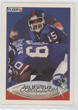 1990 Fleer - [Base] #67 - Jeff Hostetler