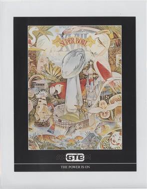 1990 GTE Super Bowl Poster Cards - [Base] #XVIII - Super Bowl XVIII