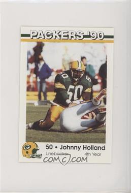 1990 Green Bay Packers Police - [Base] - Valley Bank #11 - Johnny Holland